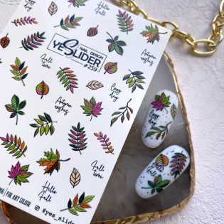Water Decals - YeSlider No 259
