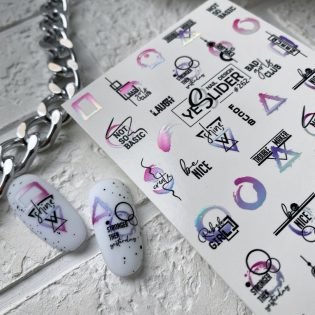 Water Decals - YeSlider No 262