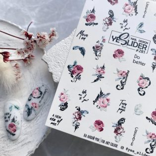 Water Decals - YeSlider No 281