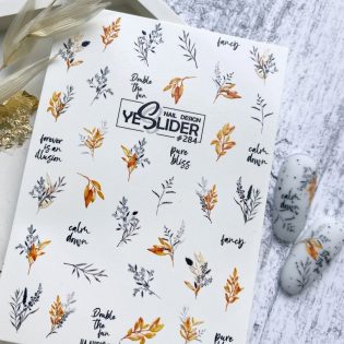 Water Decals - YeSlider No 284