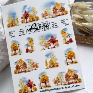 Water Decals - YeSlider No 378