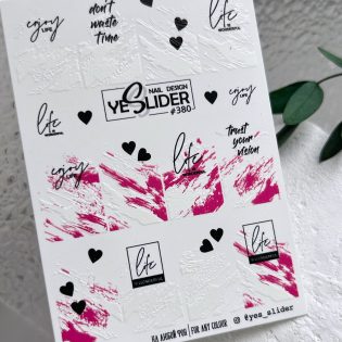 Water Decals - YeSlider No 380