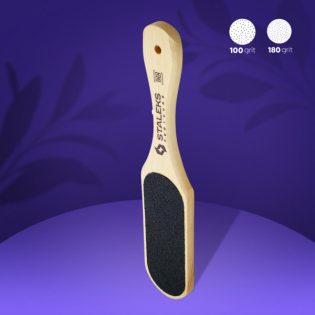 Wooden foot file BEAUTY & CARE 10 TYPE 1 (100/180 grit)