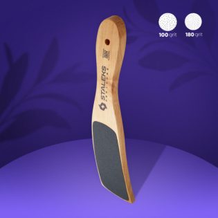 Wooden foot file BEAUTY & CARE 10 TYPE 2 (100/180 grit)