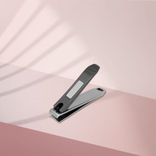 Nail clipper with matte handle and nail file Staleks Beauty & Care 50 (small)