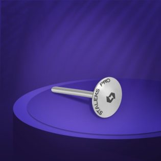 Pedicure disc umbrella Pododisc Staleks Pro S and set of ringlike disposable file 180 grit 5 pc (15 mm) UPDset-15