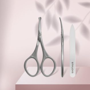 Manicure set: matte scissors for children + nail file BEAUTY & CARE 10 TYPE 7