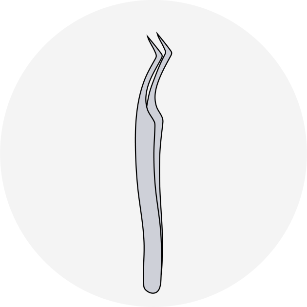 EYELASH TWEEZERS