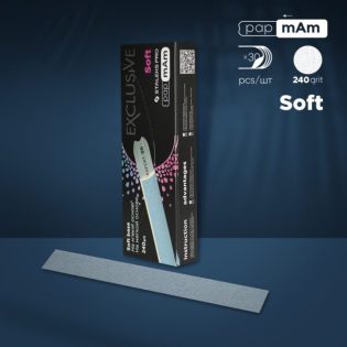Disposable files papmAm (with soft foam layer) EXCLUSIVE 20, 240 grit (30 pcs)