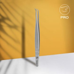 Professional eyelash tweezers Staleks Pro Expert 40 Type 1