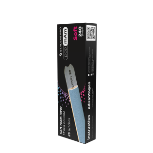 Disposable files papmAm for straight nail file (soft base) Staleks Pro Exclusive 20,240 grit ( 25 pcs)