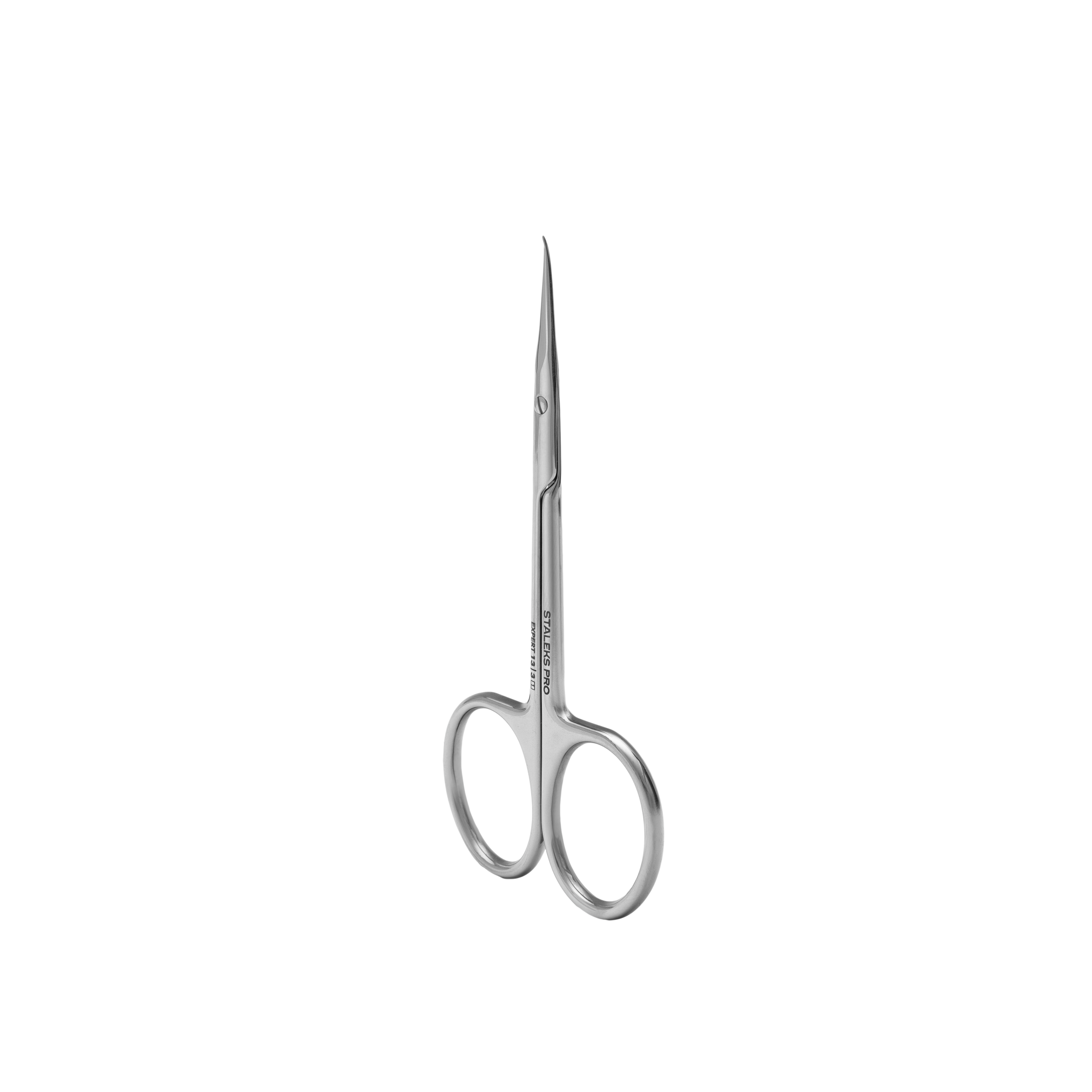 Professional cuticle scissors with hook for left-handed users EXPERT 13 TYPE 3 SE-13/3