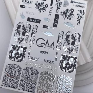 Water Decals For Nails GLYANETS MANICURE  GM-#008