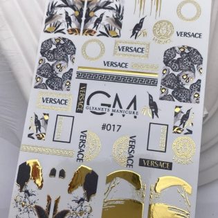 Water Decals For Nails GLYANETS MANICURE  GM-#017