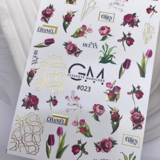 Water Decals For Nails GLYANETS MANICURE  GM-#023