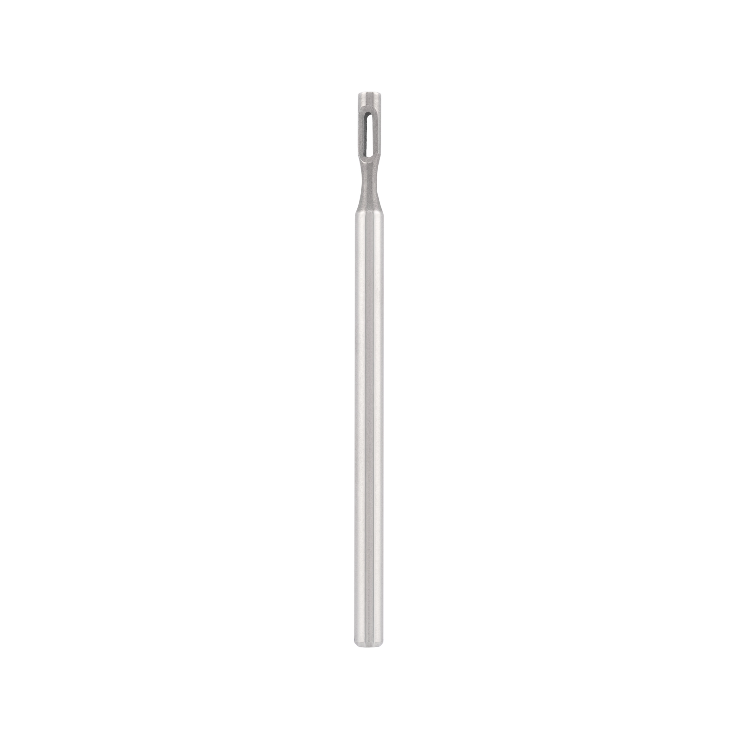 Stainless steel bit with ground blade, for removal of painful deep corns, L-6,0 mm., Ø1,8 mm.