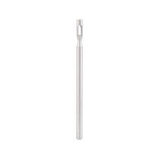 Stainless steel bit with ground blade, for removal of painful deep corns, L-6,0 mm., Ø2,3 mm.
