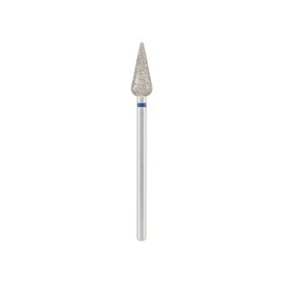 Diamond bit "sharp drop" blue, L- 12,0 mm., Ø5,0 mm. NEW