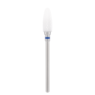 Ceramic bit "corn" blue, L-14,0 mm., Ø6,0 mm